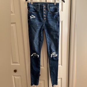 American Eagle Jeans NWT super high rise jegging